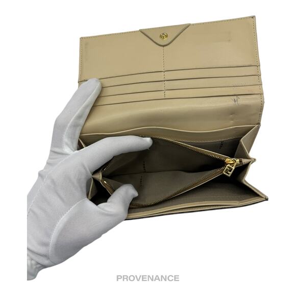 🔴 Fendi Snap Long Wallet - Striped Pequin - Picture 10 of 10